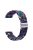 For Garmin Vivoactive 4 Resin Watch Strap 22mm Waterproof Replacement Watch Band - Purple / Green