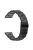 For Garmin Vivoactive 4 Resin Watch Strap 22mm Waterproof Replacement Watch Band - Transparent Black