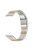 For Garmin Vivoactive 4 Watch Strap Stainless Steel Wrist Band - Silver / Gold