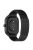 For Garmin vivoactive 5 / GarminActive 5 / Venu Sq 2 Silicone Watch Strap 20mm Breathable Watch Band - Black