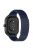 For Garmin vivoactive 5 / GarminActive 5 / Venu Sq 2 Silicone Watch Strap 20mm Breathable Watch Band - Midnight Blue