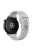 For Garmin vivoactive 5 / Venu 2 Plus Silicone Watch Band 20mm Hollow Adjustable Strap - Light Grey