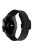 For Garmin vivoactive 5 / Venu 2 Plus Universal 20mm Watch Strap Crazy Horse Texture Leather+Silicone Band - Black