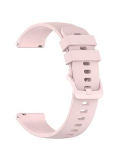   For Garmin vivoactive 5 Silicone Watch Band 20mm Quick Release Replacement Strap - Rose Pink