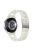 For Garmin Vivomove / Vivomove HR Watch Strap D-Shape Resin Bracelet Watchband - Fluorescence White