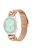 For Garmin Vivomove / Vivomove Style / GarminMove Style / Vivomove HR Sport Rhinestone Decor 20mm Stainless Steel Watch Strap - Rose Gold