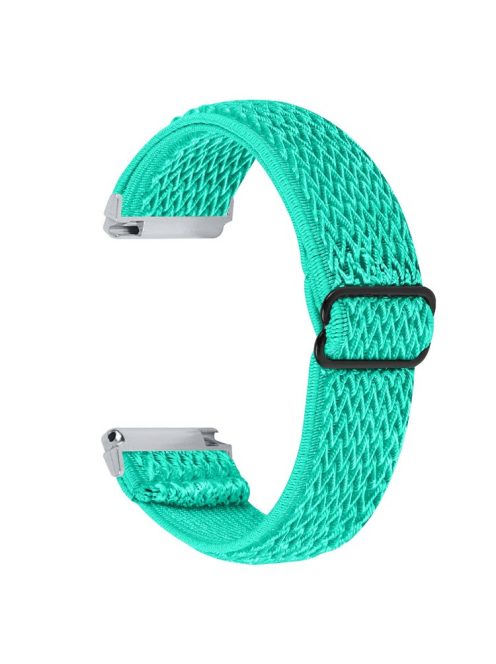 For Garmin Vivomove 3 / GarminMove 3 20mm Elastic Watch Strap Replacement Watchband - Mint Green