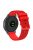 For Garmin Vivomove 3 / GarminMove 3 Silicone Watch Strap 20mm Plaid Pattern Sport Bands - Red