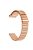 For Garmin Vivomove 3 / GarminMove 3 Stainless Steel Watch Band 20mm Adjustable Wrist Strap - Rose Gold