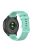 For Garmin Vivomove Sport/Venu 2 Plus 20mm Silicone Smart Watch Strap Grid Texture Adjustable Wristband - Cyan