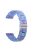 For Garmin Vivomove3/Garmin Move3 Fashionable Watch Strap Replacement Resin Wrist Band 20mm - Blue/Purple