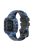 For GarminFit RJ3 / Garmin Vivofit JR3 Pattern Printing Silicone Smart Watch Band Wrist Strap Replacement - Camouflage Blue