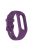 For GarminSmart 5 Wear-resistant Soft Silicone Watch Band with Case Protector Wrist Strap - Purple