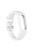 For GarminSmart 5 Wear-resistant Soft Silicone Watch Band with Case Protector Wrist Strap - White