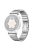 For Huawei Watch GT 4 41mm / Garmin Venu 3S / 2S Stainless Steel Watch Strap 18mm Universal Replacement Wrist Band - Silver