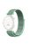 For Huawei Watch GT 4 41mm / Garmin Venu 3S Watch Band 18mm Nylon Loop Adjustable Wrist Strap - Lake Green