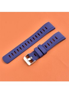   For Samsung / Huawei / Garmin 20mm Universal Watch Strap Replacement Silicone Wrist Band - Blue