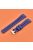 For Samsung / Huawei / Garmin 20mm Universal Watch Strap Replacement Silicone Wrist Band - Blue