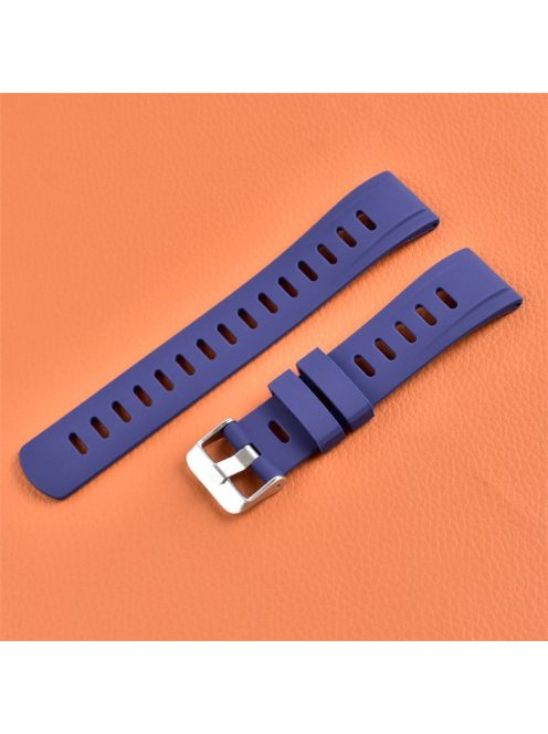 For Samsung / Huawei / Garmin 20mm Universal Watch Strap Replacement Silicone Wrist Band - Blue