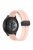 For Samsung Galaxy Watch 6 / Watch 5 / Watch4 40mm / 44mm / Huawei Watch GT 3 42mm / Garmin Venu2 Plus Silicone Watch Band Magnetic Folding Buckle Sport Strap - Pink