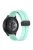 For Samsung Galaxy Watch 6 / Watch 5 / Watch4 40mm / 44mm / Huawei Watch GT 3 42mm / Garmin Venu2 Plus Silicone Watch Band Magnetic Folding Buckle Sport Strap - Teal Green