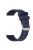 For Samsung Galaxy Watch FE 40mm / Watch6 Classic / Watch 5 / Garmin Vivoactive 5 Wrist Band 20mm Fluorine Rubber Strap - Midnight Blue