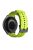 For Samsung Galaxy Watch3 / Huawei Watch GT 2 / GT Runner / Garmin Forerunner 255 Watch Band 22mm Football Pattern Silicone Wrist Strap Replacement - Lime