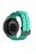 For Samsung Galaxy Watch3 / Huawei Watch GT 2 / GT Runner / Garmin Forerunner 255 Watch Band 22mm Football Pattern Silicone Wrist Strap Replacement - Teal Green