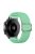 For Samsung Galaxy Watch3 41mm / Garmin Forerunner 645 / Huawei Watch GT 2 42mm Watch Strap 20mm Nylon Band - Light Green