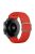 For Samsung Galaxy Watch3 41mm / Garmin Forerunner 645 / Huawei Watch GT 2 42mm Watch Strap 20mm Nylon Band - Orange