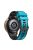 For Samsung Galaxy Watch3 41mm / Gear Sport / Garmin Vivomove 3 Silicone Watch Band 20mm Dual Color Sport Strap Replacement  - Sky Blue / Black