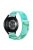 For Samsung Galaxy Watch3 45mm / Garmin Venu 3 Watch Band 22mm Nylon Loop Camouflage Strap - Lime Camo