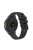 For Samsung Galaxy Watch3 45mm R840 / Galaxy Watch 46mm / Garmin Forerunner 255 Silicone Watch Bands 22mm Wave Grain Dots Replacement Watch Straps - Black