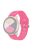 For Samsung Galaxy Watch3 45mm/Huawei Watch GT 3 Pro 46mm/Garmin Venu 2 Soft Silicone Sport Strap 22mm Hollowed-out Plum Blossom Replacement Wristband - Luminous Pink