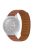 For Samsung Galaxy Watch4 40mm/44mm/Garmin Venu 2 Plus Silicone Watch Band 20mm Magnetic Wrist Strap Replacement - Brown