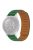 For Samsung Galaxy Watch4 40mm/44mm/Garmin Venu 2 Plus Silicone Watch Band 20mm Magnetic Wrist Strap Replacement - Grass Green