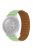 For Samsung Galaxy Watch4 40mm/44mm/Garmin Venu 2 Plus Silicone Watch Band 20mm Magnetic Wrist Strap Replacement - Green