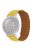 For Samsung Galaxy Watch4 40mm/44mm/Garmin Venu 2 Plus Silicone Watch Band 20mm Magnetic Wrist Strap Replacement - Light Yellow