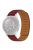 For Samsung Galaxy Watch4 40mm/44mm/Garmin Venu 2 Plus Silicone Watch Band 20mm Magnetic Wrist Strap Replacement - Wine Red