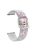 For Samsung Galaxy Watch4 40mm/44mm/Watch4 Classic 42mm/Garmin Venu 2 Plus Pattern Printed Watchband 20mm Adjustable Silicone Strap - Cute Rabbit