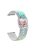 For Samsung Galaxy Watch4 40mm/44mm/Watch4 Classic 42mm/Garmin Venu 2 Plus Pattern Printed Watchband 20mm Adjustable Silicone Strap - Unicorn