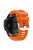 KALEBO LKLB-HWGJ-001 For Garmin Fenix 6X / Fenix 7X / Instinct 2X Smart Watch Band QuickFit 26mm Silicone Strap - Orange