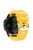 KALEBO LKLB-HWGJ-001 For Garmin Fenix 6X / Fenix 7X / Instinct 2X Smart Watch Band QuickFit 26mm Silicone Strap - Yellow