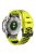 KALEBOL For Garmin Fenix 7 / 7 Pro / 6 / 6 Pro Watch Strap QuickFit 22mm Dual Color Silicone Band - Lime+Black