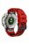 KALEBOL For Garmin Fenix 7 / 7 Pro / 6 / 6 Pro Watch Strap QuickFit 22mm Dual Color Silicone Band - Red+Black