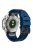 KALEBOL For Garmin Fenix 7 / 7 Pro / 6 / 6 Pro Watch Strap QuickFit 22mm Dual Color Silicone Band - Sapphire+Black