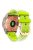 KALEBOL For Garmin Fenix 7S  /  7S Pro  /  6S  /  6S Pro QuickFit 20mm Silicone Band Translucent Watch Strap - Lime