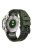 KALEBOL For Garmin Fenix 7X / 7X Pro / 6X / 6X Pro Watch Strap Quickfit 26mm Dual Color Silicone Band - Army Green+Black