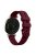 KALEBOL For Garmin Lily 2 Silicone Watch Strap Wrist Band Replacement - Wine Red