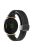 KALEBOL For Garmin Lily 2 Watch Strap Magnetic Buckle Silicone Wrist Band - Black+Black Buckle